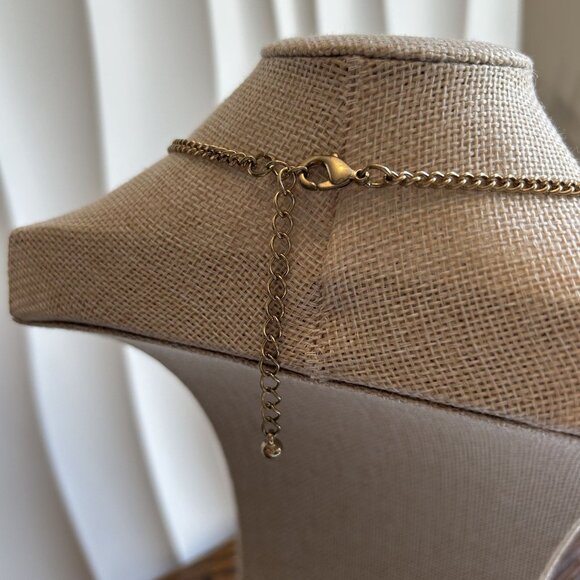 Amrita Singh Turquoise Enamel Broome Street Statement Bib Necklace NKC5026 - Picture 5 of 10